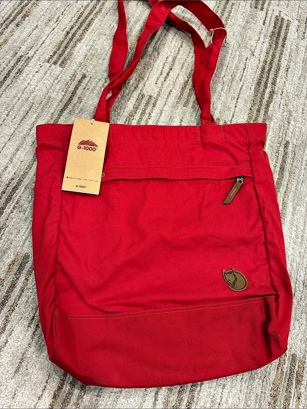 Nwt Fjallraven Kånken Totepack Red Backpack Tote